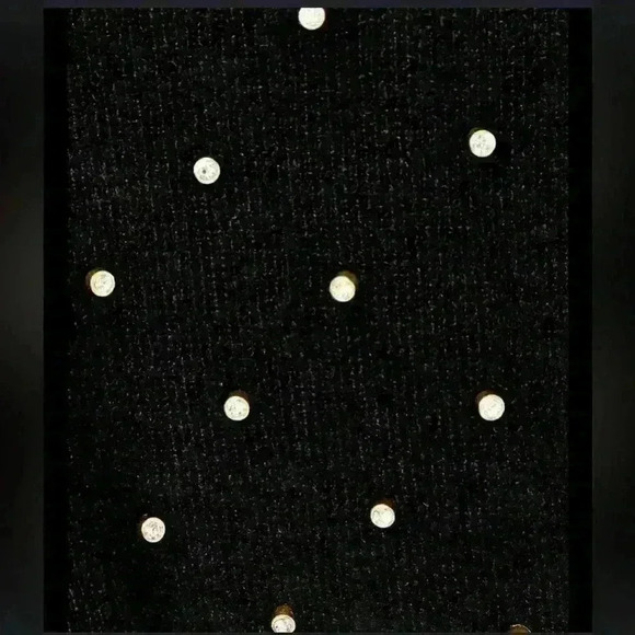 NWT Lilly Pulitzer L Laveta Rhinestone Onyx Sweater. Item# 8T - Picture 12 of 13